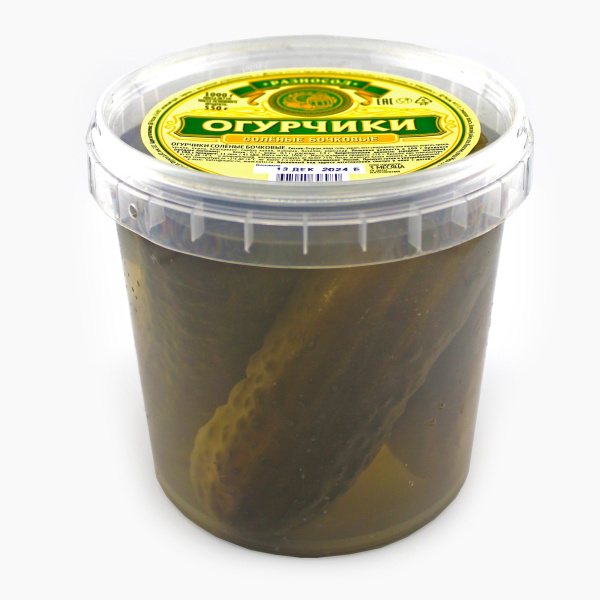 Огурчики соленые РАЗНОСОЛ 550гр