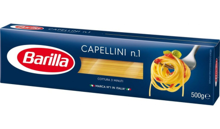 Макароны БАРИЛЛА Капеллини №1 450гр