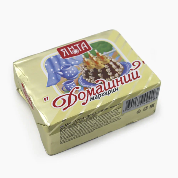 Маргарин ЯНТА Домашний 65% с змж 250гр