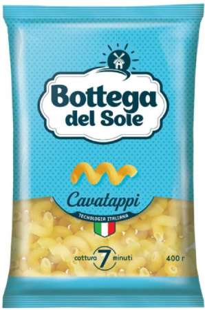 Макароны БОТТЭГА ДЭ СОЛ Рожки 400 гр. ЯР008
