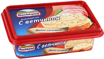 Сыр плавленый ХОХЛАНД ветчина без змж 200гр