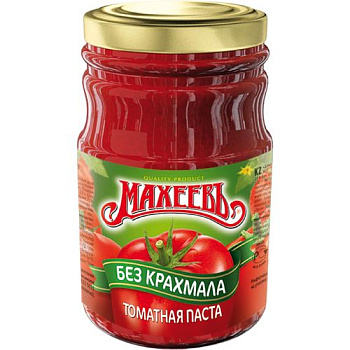 Паста томатная МАХЕЕВЪ 180 гр  ст/б