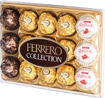 Набор конфет ФЕРРЕРО Коллекция Т10 109 гр КОРОБКА