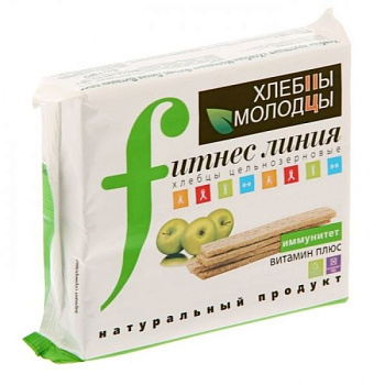 Хлебцы ФИТНЕС Линия Витамин Плюс хруст. 100гр