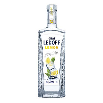Водка ГРАФ ЛЕДОФФ Лимон 0,5л 40%