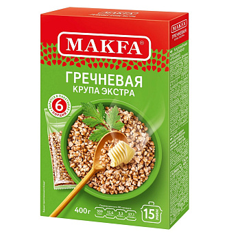 Крупа гречневая МАКФА 6*66 гр.