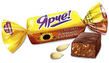 Конфеты ЯШКИНО Ярче! семена подсолнечника 500 гр НК838