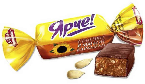 Конфеты ЯШКИНО Ярче! семена подсолнечника 500 гр НК838
