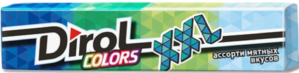 Жевательная резинка ДИРОЛ XXL ассорти мятных вкусов 19гр