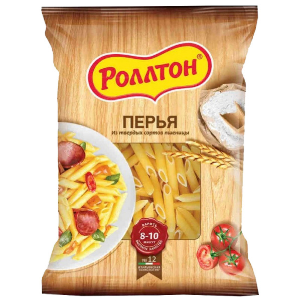 Макароны РОЛЛТОН Перья 400гр