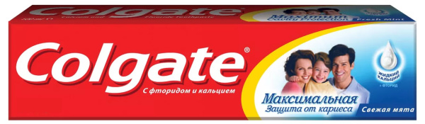 Паста зубная КОЛГЕЙТ Максим. защита от кариеса Свежая мята 50мл
