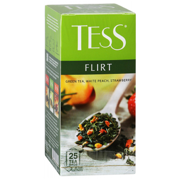 Чай зеленый ТЕСС Флирт 1,5 гр*25 пак