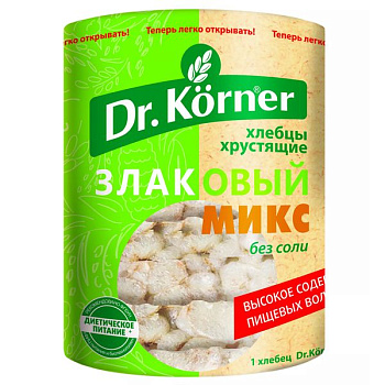 Хлебцы ДОКТОР КЁРНЕР Микс 90гр