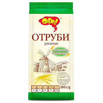 Отруби ОГО Ржаные 200гр.