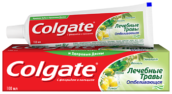 Паста зубная КОЛГЕЙТ Лечебные Травы отбеливающая 100мл