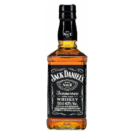 Виски ДЖЕК ДЭНИЕЛС Теннесси 0,5л 40%