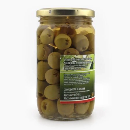 Оливки ДОНСКАЯ КУХНЯ б/к 340 гр ст/б