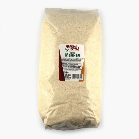 Крупа ВРЕМЯ ЕСТЬ манная 650гр.