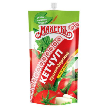 Кетчуп МАХЕЕВЪ краснодарский 300 гр дой пак