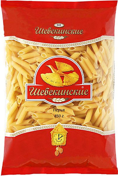 Макароны ШЕБЕКИНСКИЕ Перья 450гр