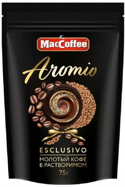 Кофе растворимый МАККОФЕ Аромио натур 75 гр м/у