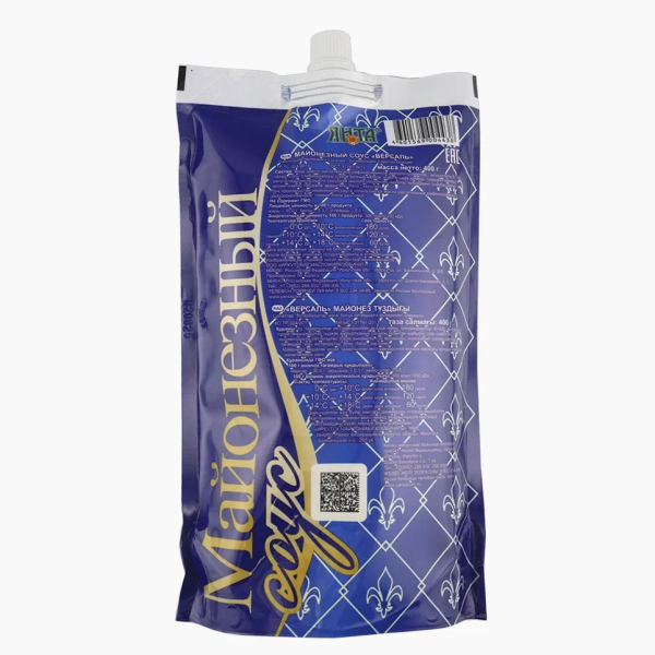 Соус майонезный ЯНТА Версаль 400гр дой-пак