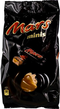 Батончики МАРС минис 180гр