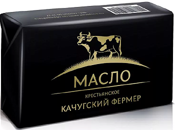 Масло КАЧУГСКИЙ ФЕРМЕР 82,5% без змж 200гр