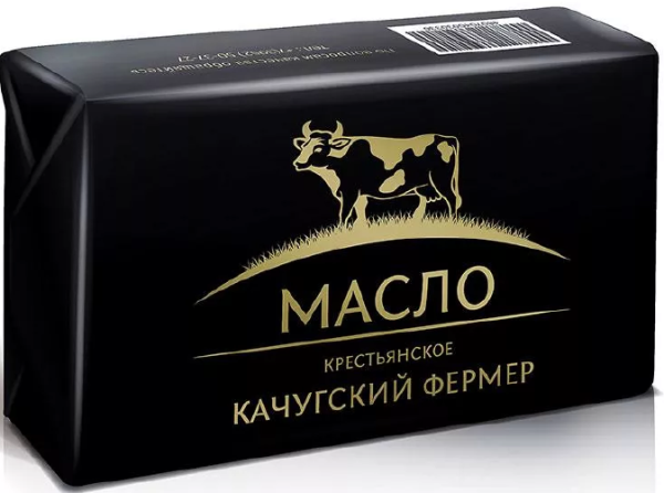 Масло КАЧУГСКИЙ ФЕРМЕР 82,5% без змж 200гр