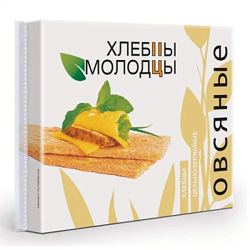 Хлебцы ХЛЕБЕЦ МОЛОДЕЦ хруст. овсян/прор пшен 100гр