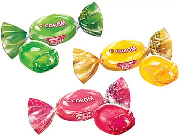 Карамель ЯШКИНО Ассорти леденцовая с фруктовой начинкой 500 гр ВК283