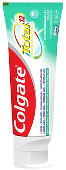 Паста зубная КОЛГЕЙТ Тотал 12 Профессиональная чистка 75мл