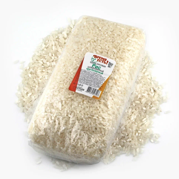 Крупа ВРЕМЯ ЕСТЬ рис круглоз.шлиф. 800гр.