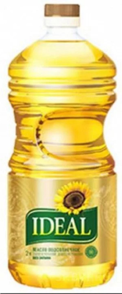 Масло ИДЕАЛ подсолнечное 2 л пл/б