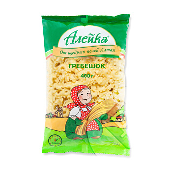 Макароны АЛЕЙКА Гребешки 400гр