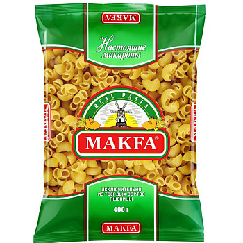Макароны МАКФА Улитка 400гр