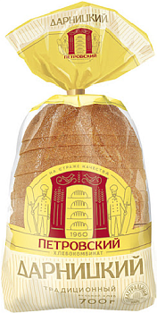 Хлеб ИХЗ Дарницкий подовый нарез. 590гр уп