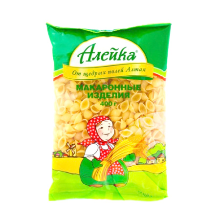 Макароны АЛЕЙКА Ракушки 400гр