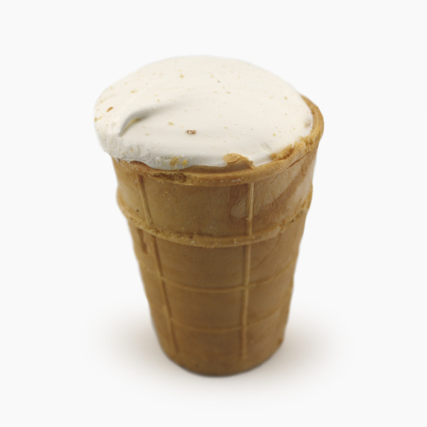 Мороженое ЗОЛОТОЙ СТАНДАРТ пломбир классический в вафельном стаканчике с глазурью без змж 95гр