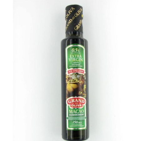 Масло ГРАНД ОЛИВА оливковое 250 мл ст/б