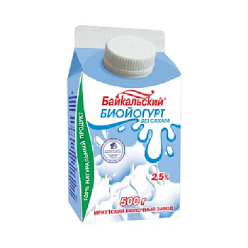 Йогурт ЯНТА обогащенный 2,5% без змж 500гр пюрпак