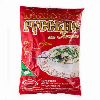 Пельмени КАТЮША Русские 800 гр