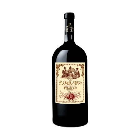 Вино ИДЖЕВАН Тнакан домашнее ординарное красное сух. 1,5л 11%