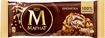 Мороженое МАГНАТ брюнетка без змж 74гр эскимо