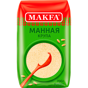 Крупа МАКФА манная 700гр