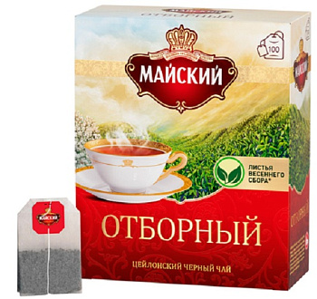 Чай МАЙСКИЙ Отборный 100пак
