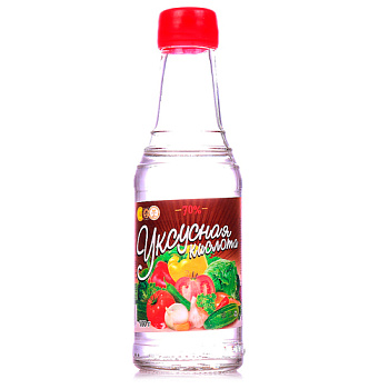 Уксус 70% 160 гр ст/б