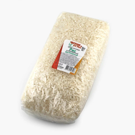 Крупа ВРЕМЯ ЕСТЬ рис круглоз.шлиф. 800гр.